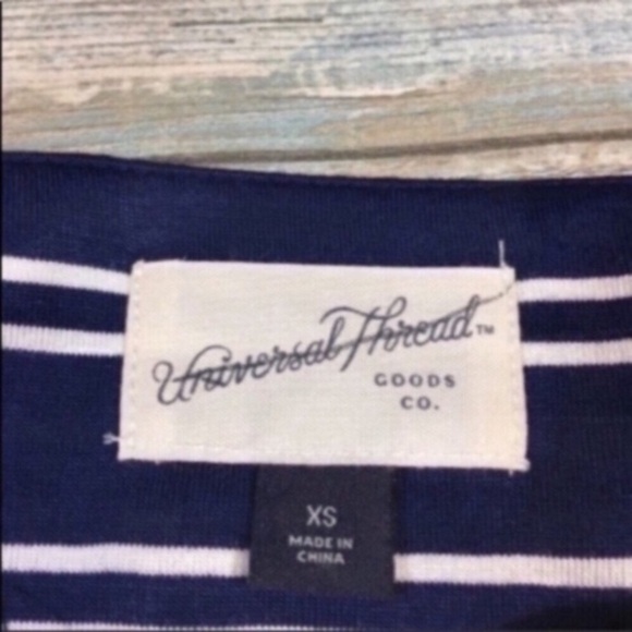 Universal Threads Striped Blouse - Picture 3 of 4